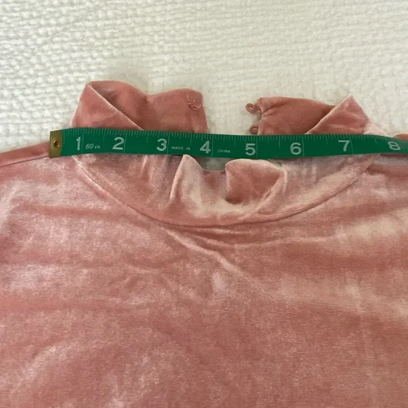 Crushed Velvet Bodysuit • Pink - Picture 6 of 10